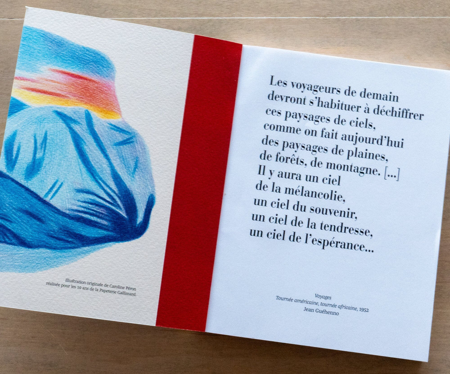 Carnet de notes de voyage - couverture illustrée | Gallimard carnet de voyage Gallimard 