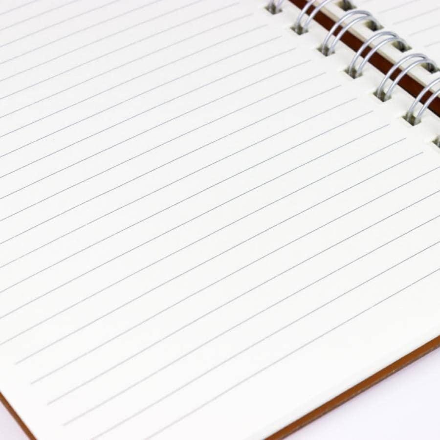 Carnet de notes - gris - 15,3 x 21,5 cm | Miss Wood carnet de voyage Miss Wood