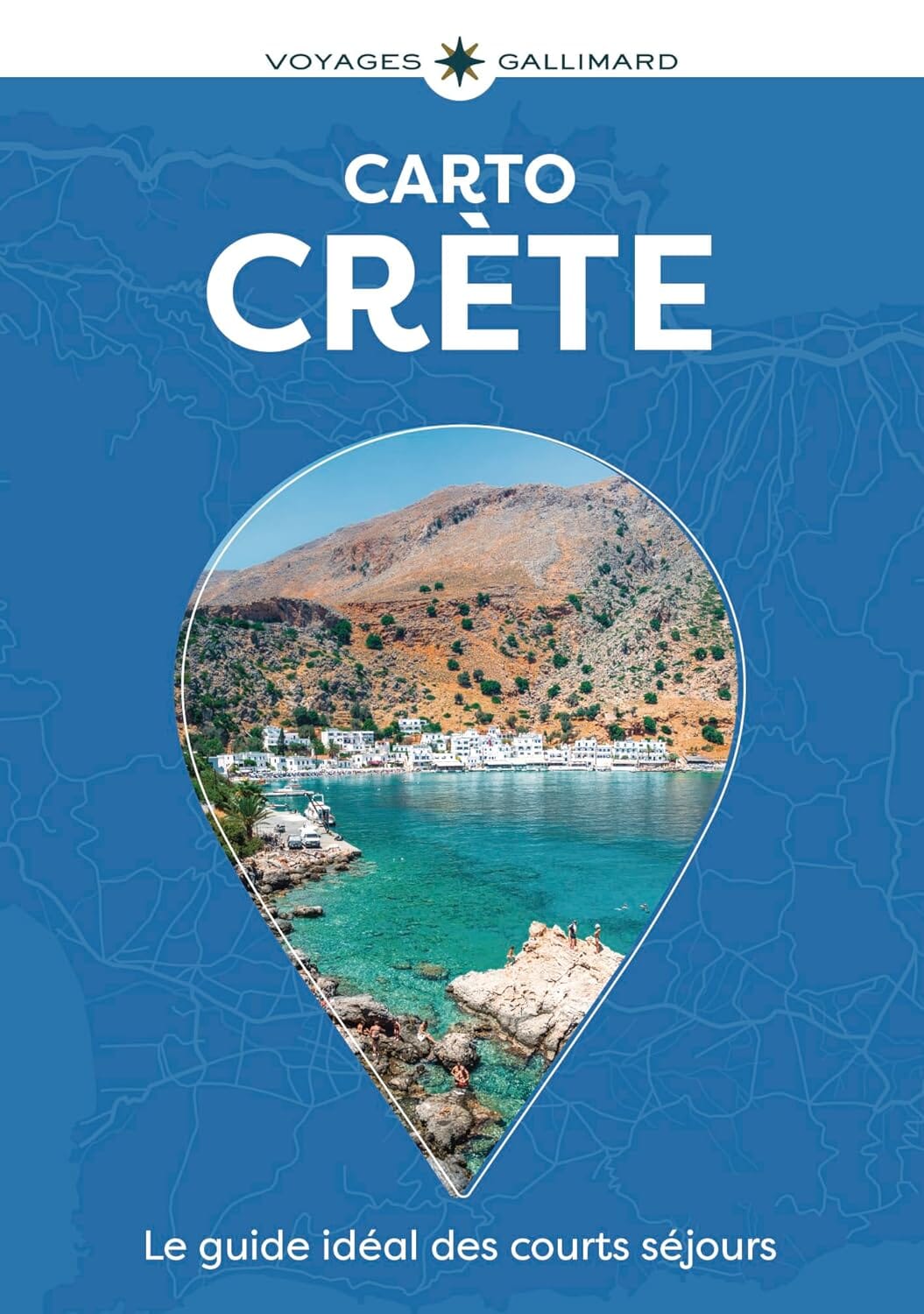 Guide de voyage de poche - Crète | Cartoville guide de voyage Gallimard