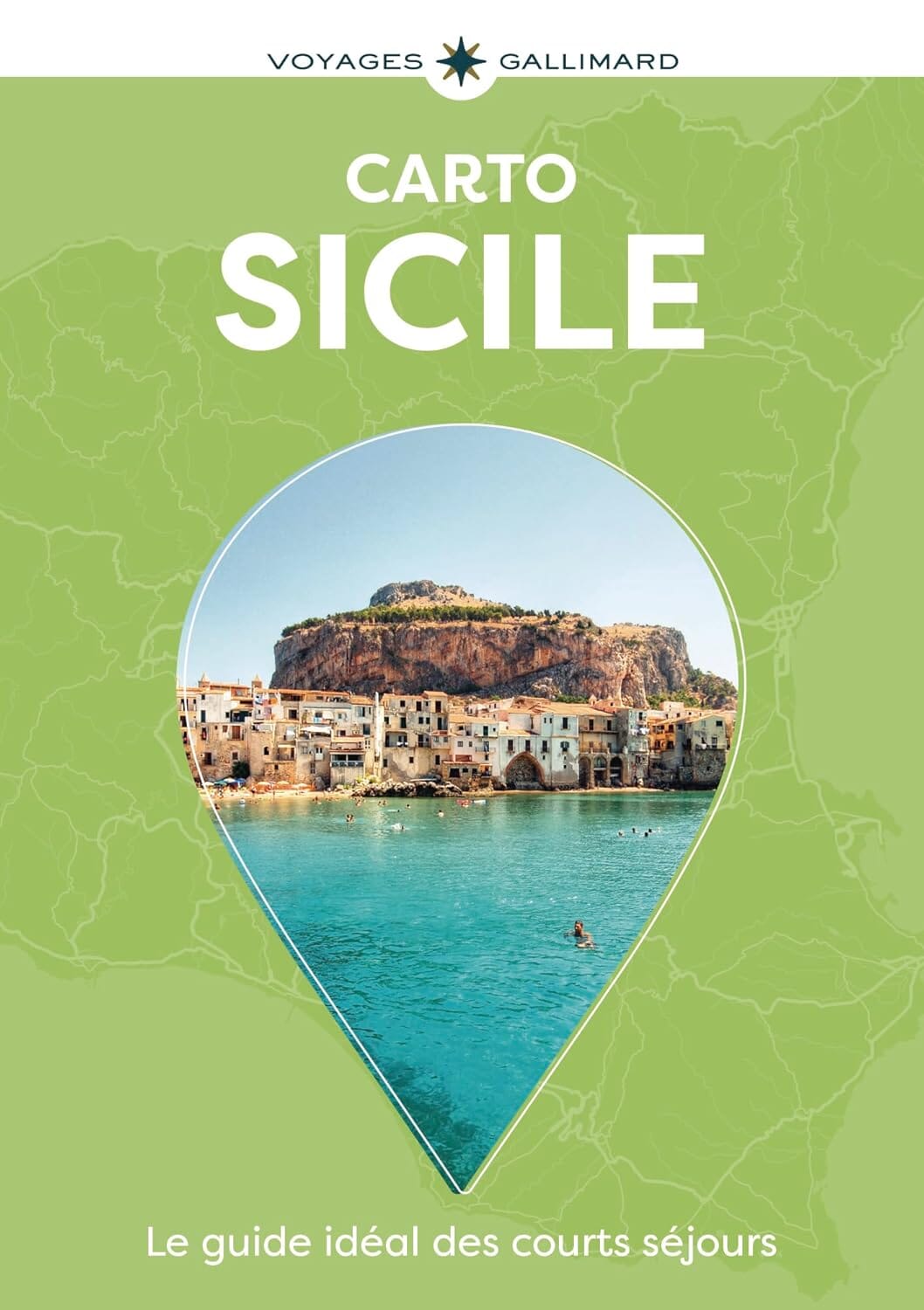 Guide de voyage de poche - Sicile | Cartoville guide de voyage Gallimard