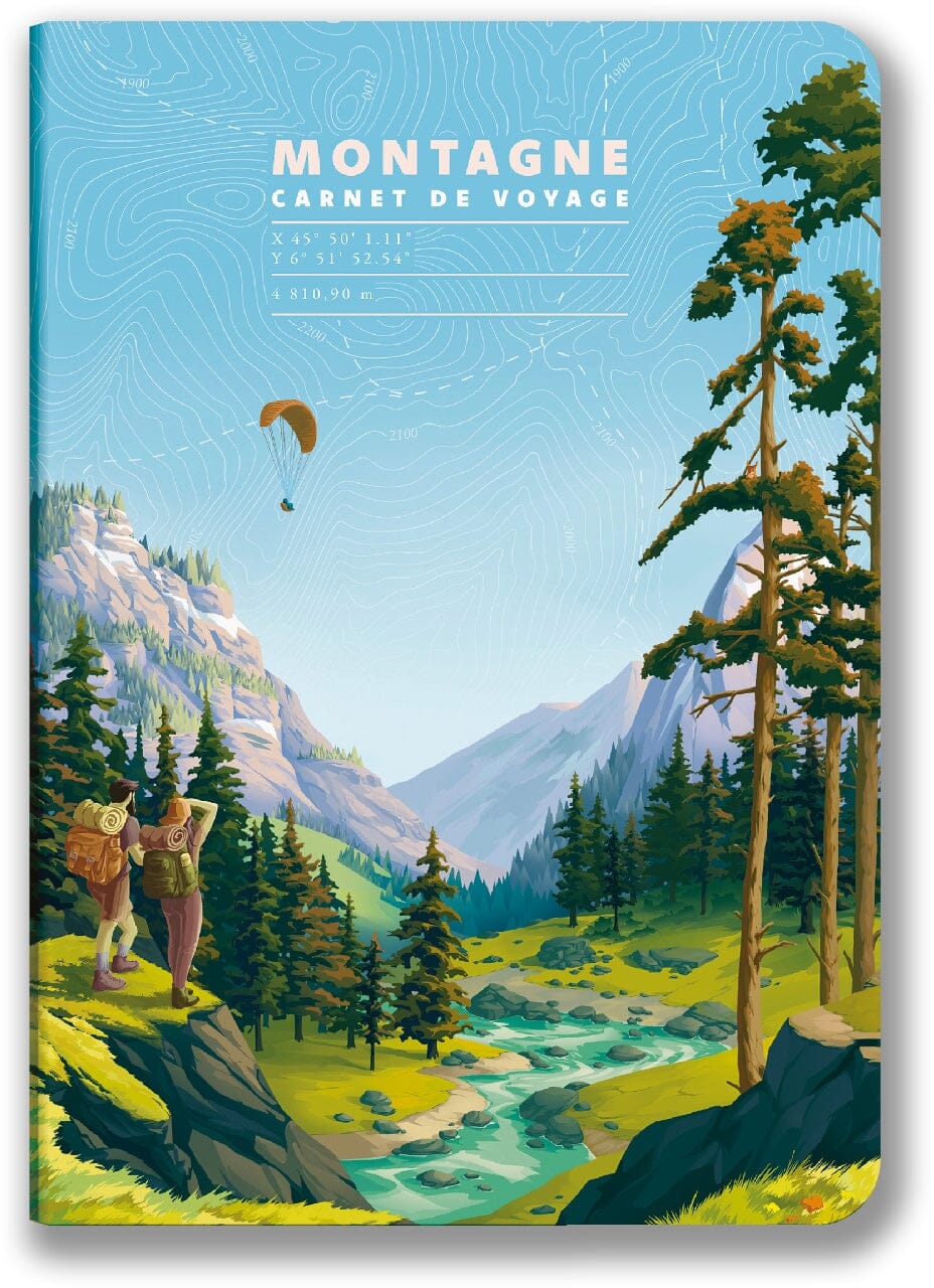 Carnet de voyage - Montagne été | Aventura carnet de voyage Aventura
