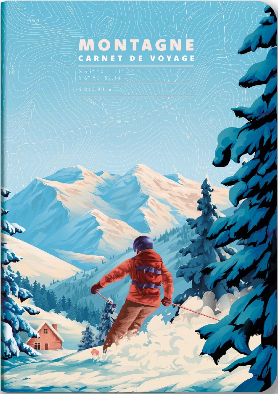Carnet de voyage - Montagne (hiver) | Aventura carnet de voyage Aventura