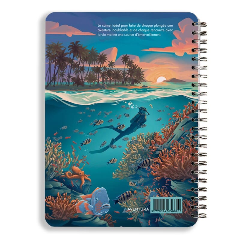 Carnet de voyage - Plongée | Aventura carnet de voyage Aventura 