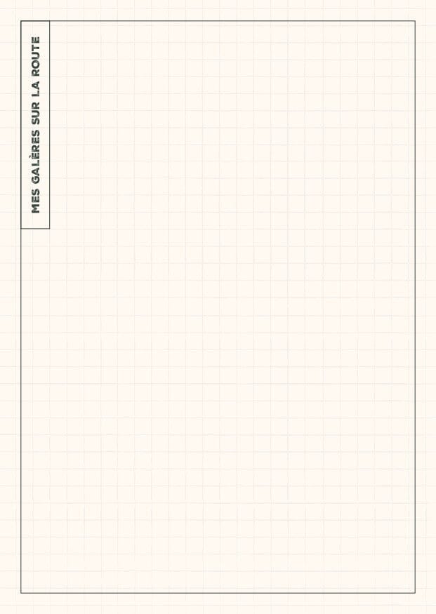 Carnet de voyage - Road-trip Moto (format poche) | Aventura carnet de voyage Aventura 