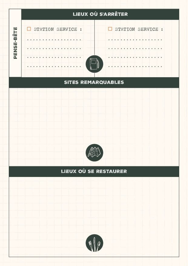 Carnet de voyage - Road-trip Moto (format poche) | Aventura carnet de voyage Aventura 