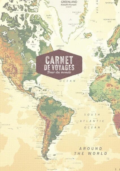 Carnet de voyage - Tour du monde | Aventura carnet de voyage Aventura 