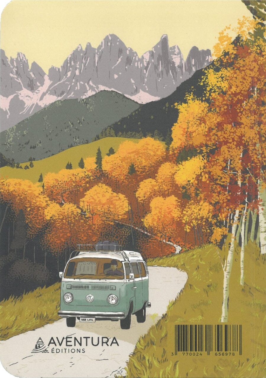 Carnet de voyage Vanlife (format A6) | Aventura carnet de voyage Aventura 