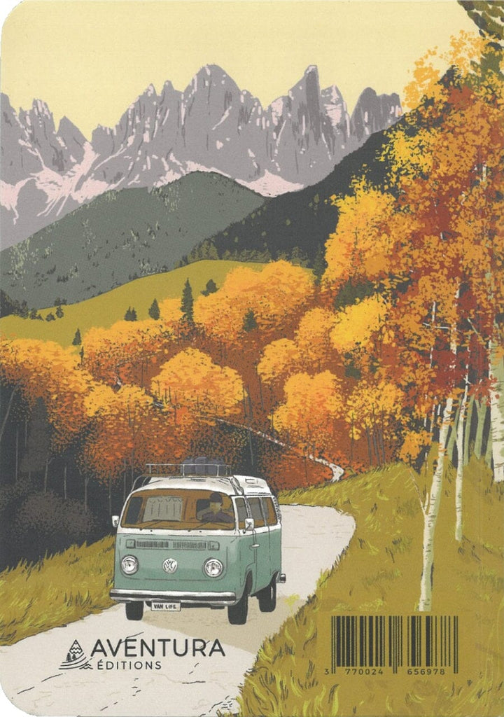 Carnet de voyage Vanlife (format A6) | Aventura carnet de voyage Aventura 