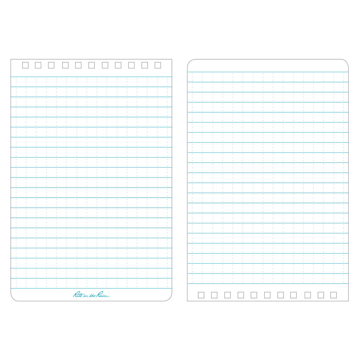 Carnet de voyage waterproof – Spirale supérieure | Rite in the Rain carnet de voyage Rite in the Rain