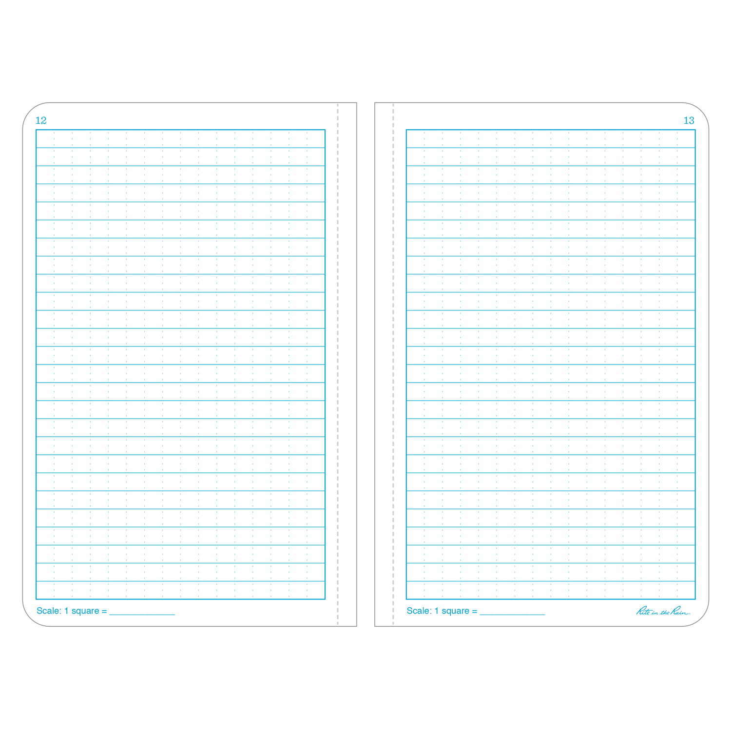 Carnet rigide étanche – Jaune Fabrikoid 5x7.5” (370F / 360F) | Rite in the Rain carnet de voyage Rite in the Rain