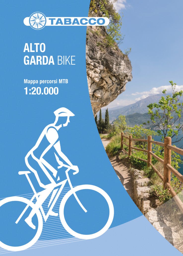 Carte cycliste - Alto Garda Bike VBK1 | Tabacco carte de randonnée Tabacco