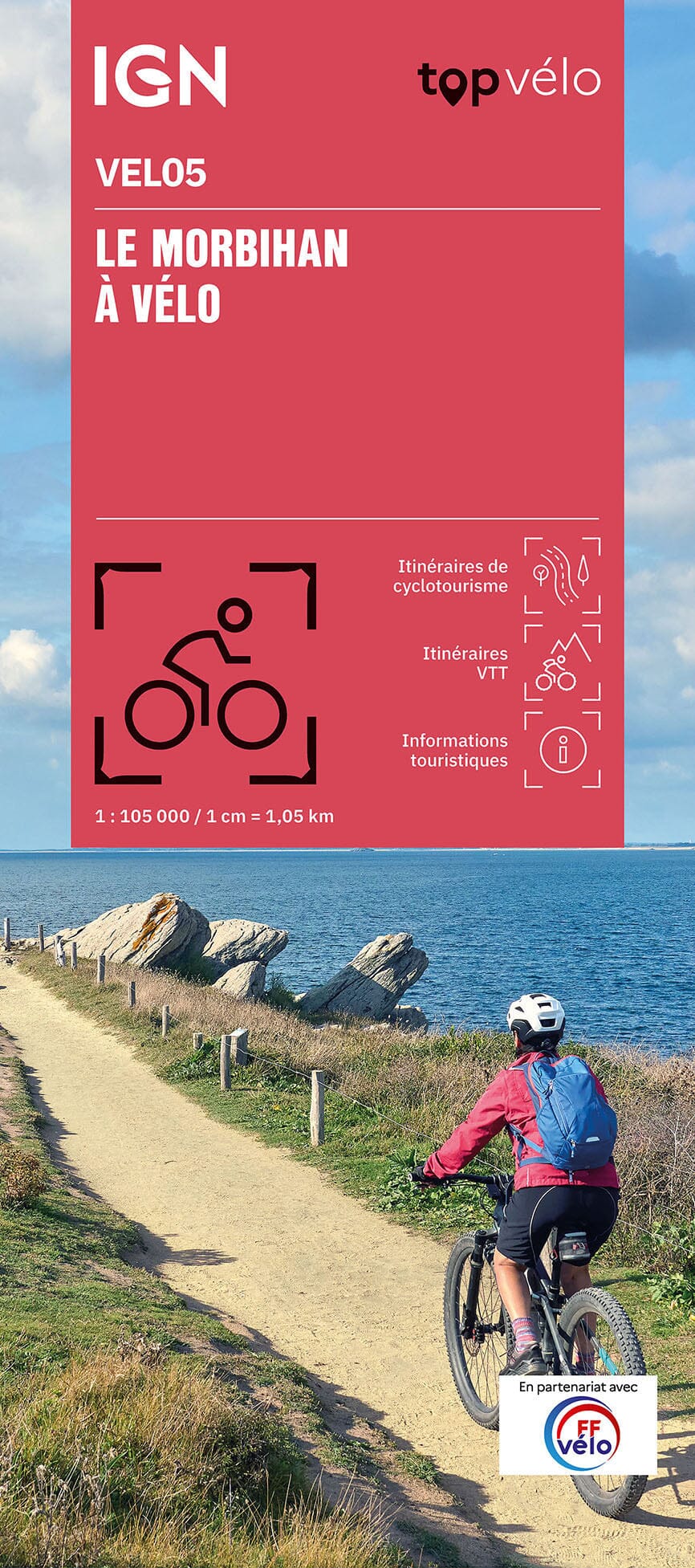 Carte cycliste - Le Morbihan à vélo | IGN carte cycliste IGN