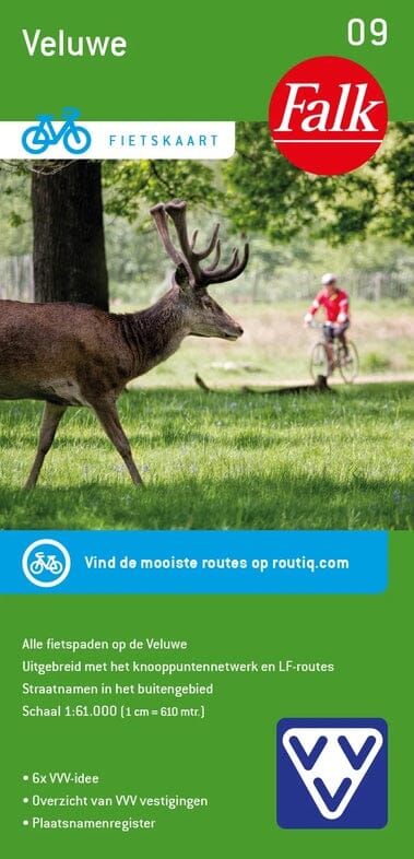 Carte cycliste n° 09 - Veluwe (Pays-Bas) | Falk carte cycliste Falk Default Title