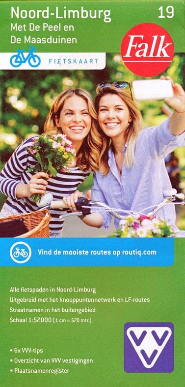Carte cycliste n° 19 - Limburg Noord (Pays-Bas) | Falk carte cycliste Falk Default Title