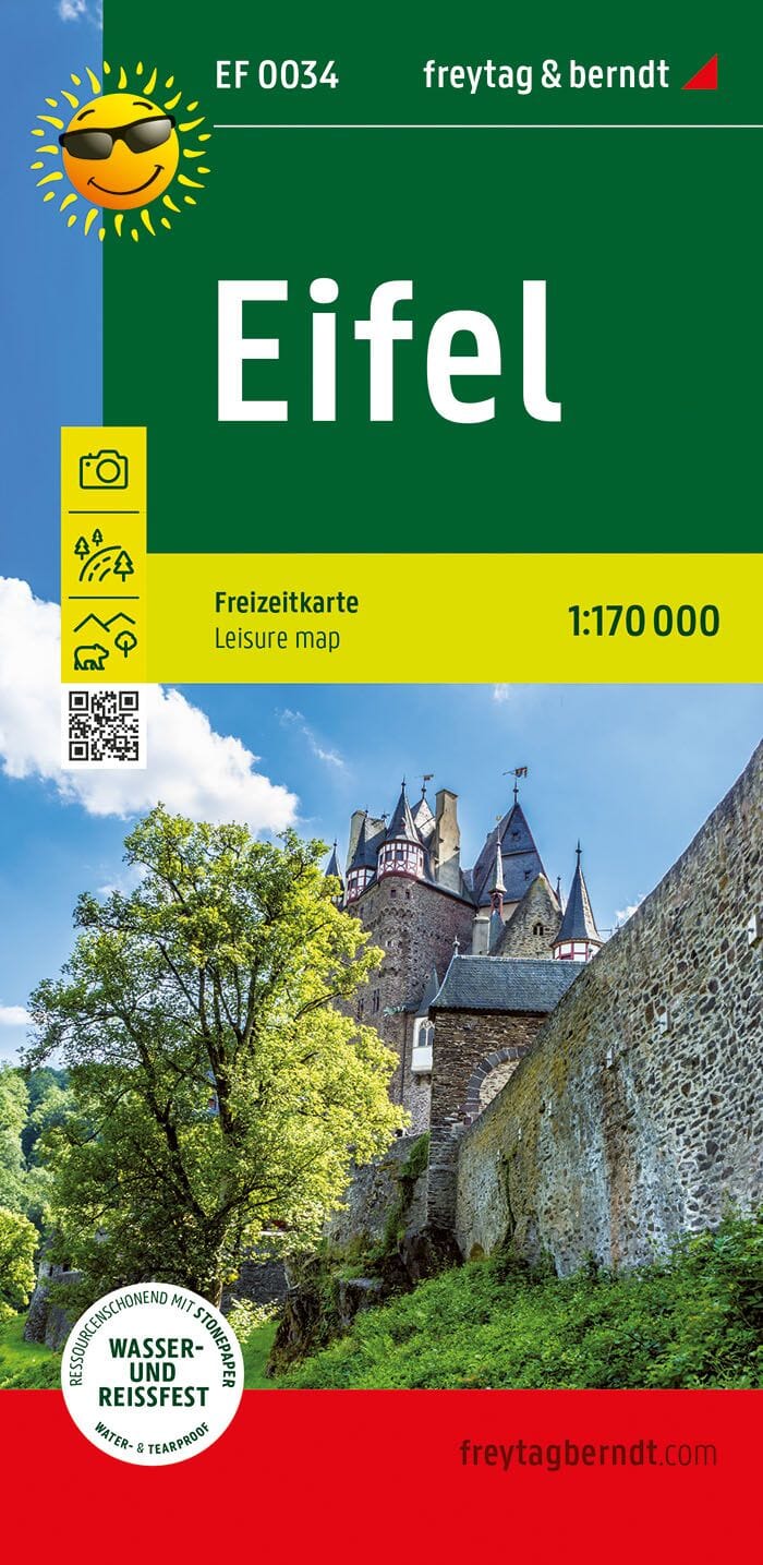 Carte de loisirs - Eifel | Freytag & Berndt carte routière Freytag & Berndt