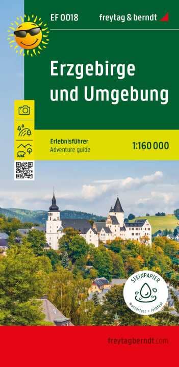 Carte de loisirs - Erzgebirge &environs | Freytag & Berndt carte pliée Freytag & Berndt 