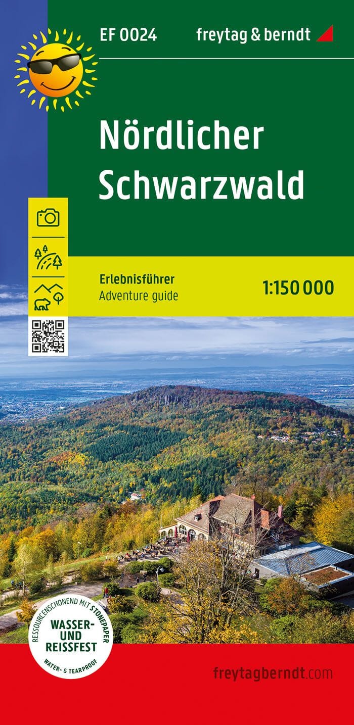 Carte de loisirs - Forêt Noire nord / Nördlicher Schwarzwald Erlebnisführer | Freytag & Berndt carte routière Freytag & Berndt