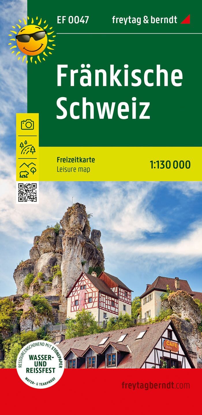 Carte de loisirs - Fränkische Schweiz | Freytag & Berndt carte routière Freytag & Berndt