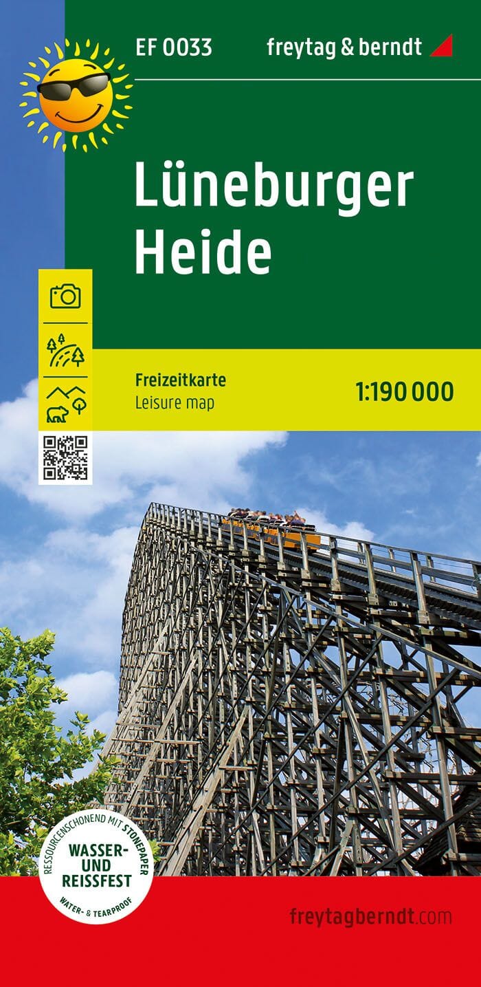 Carte de loisirs - Lüneburger Heide | Freytag & Berndt carte routière Freytag & Berndt