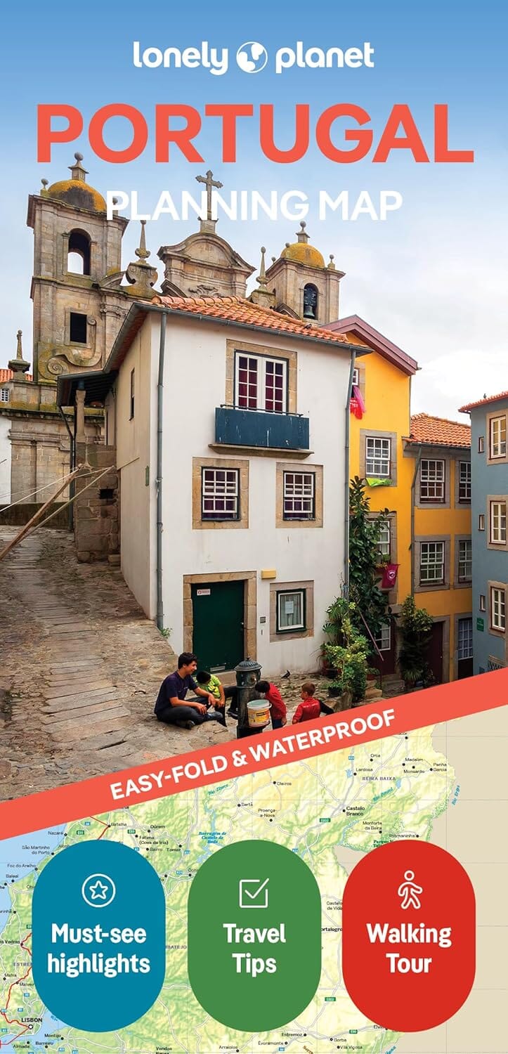 Carte de planification (en anglais) - Portugal | Lonely Planet carte routière Lonely Planet EN