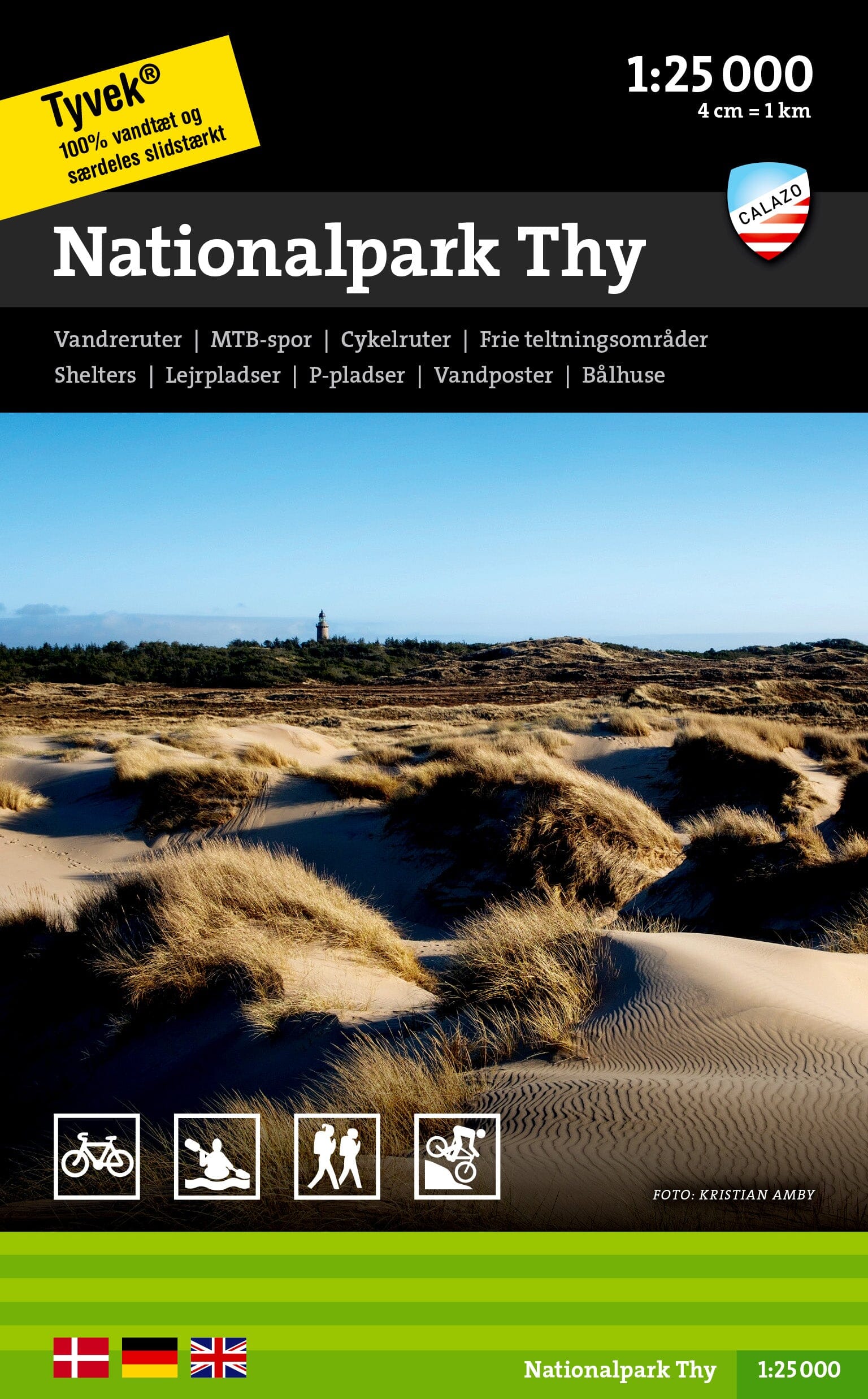 Carte de plein air - Nationalpark Thy (Danemark) | Calazo carte de randonnée Calazo Default Title