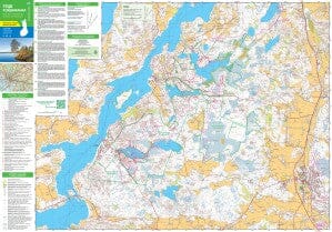 Carte de plein air n° 27 - Teijo Kurjenrahka (Finlande) | Karttakeskus carte de randonnée Karttakeskus