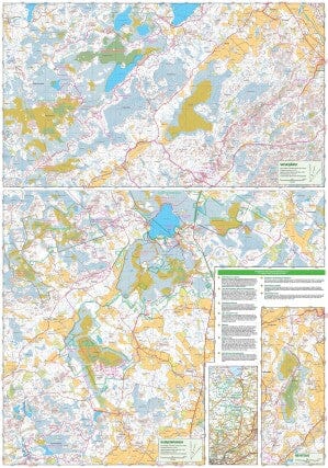 Carte de plein air n° 27 - Teijo Kurjenrahka (Finlande) | Karttakeskus carte de randonnée Karttakeskus