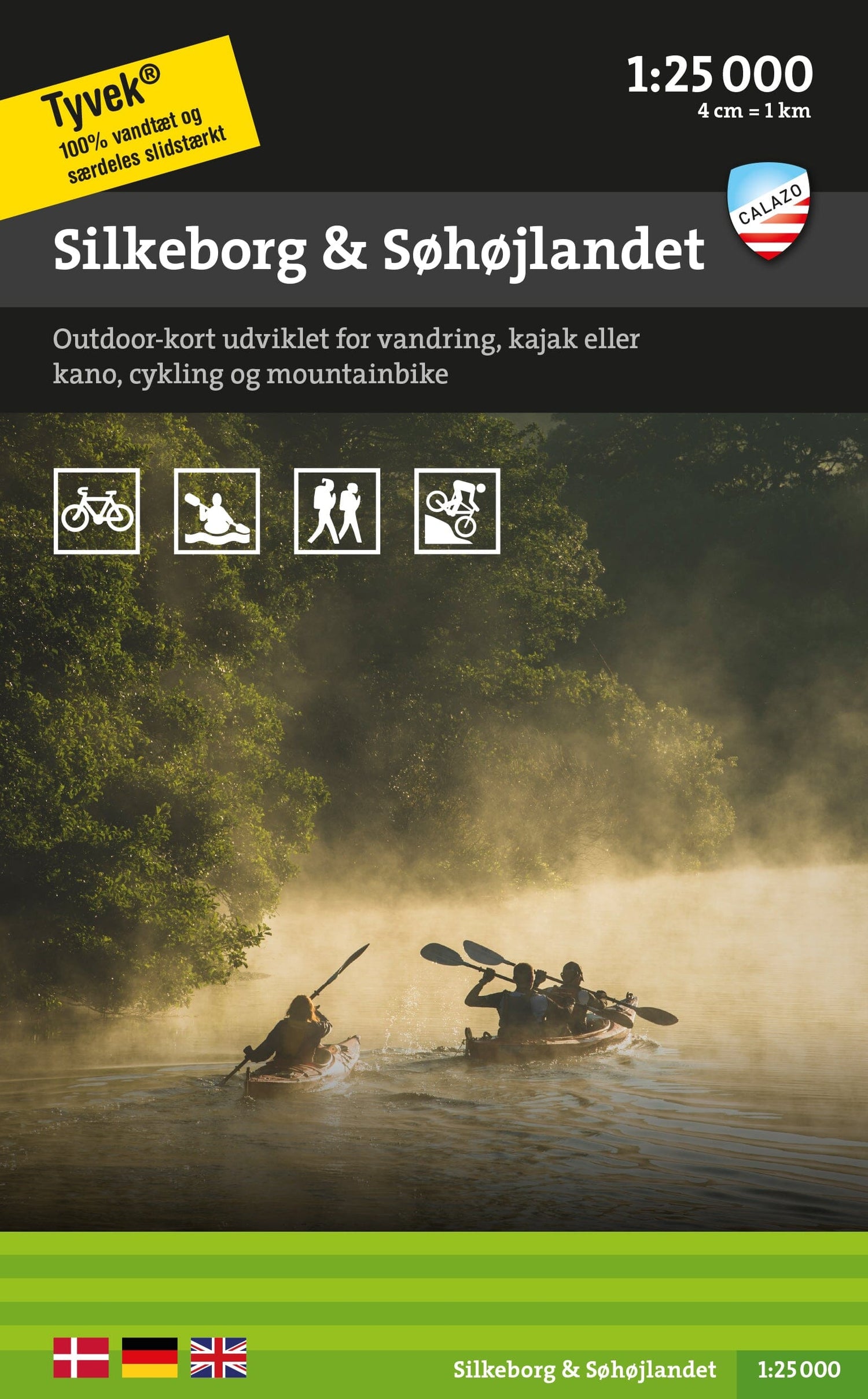Carte de plein air - Silkeborg & Søhøjlandet (Danemark) | Calazo carte de randonnée Calazo Default Title