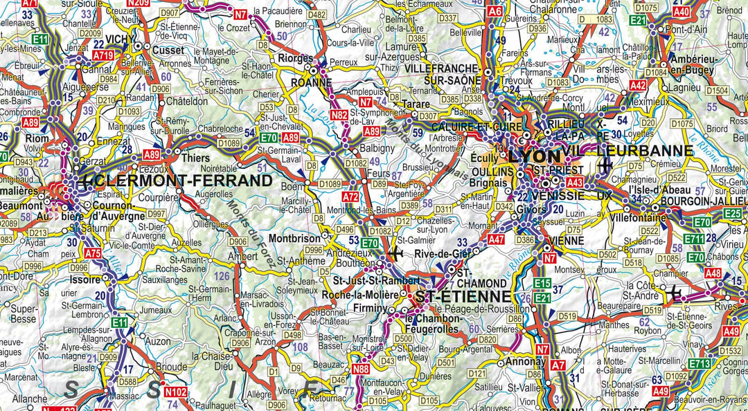 Carte de poche plastifiée - France | Express Map carte routière Express Map 