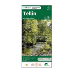 Carte de promenades - Tellin (Belgique) | NGI carte de randonnée IGN Belgique 
