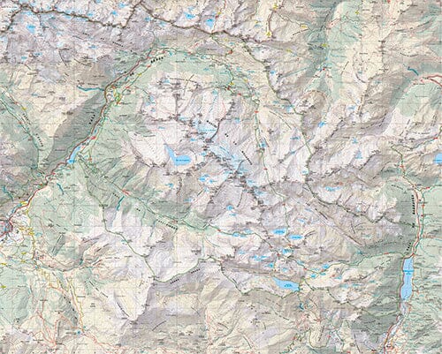 Carte de randonnée - Aneto, Massif de la Maladeta, parc naturel de Posets-Maladeta (Pyrénées aragonaises) | Alpina carte de randonnée Editorial Alpina