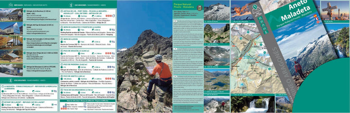 Carte de randonnée - Aneto, Massif de la Maladeta, parc naturel de Posets-Maladeta (Pyrénées aragonaises) | Alpina carte de randonnée Editorial Alpina