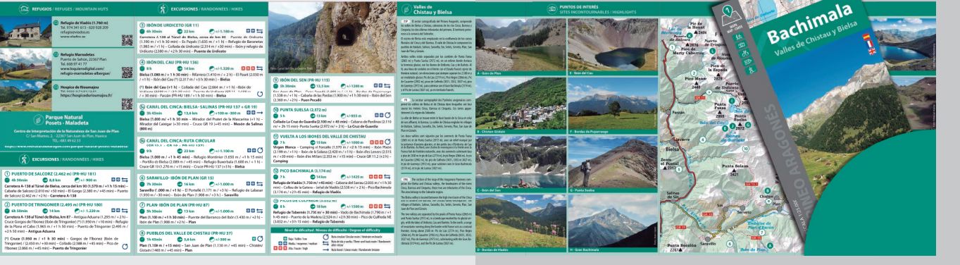 Carte de randonnée - Bachimala, vallées de Chistau et Bielsa (Pyrénées aragonaises) | Alpina - 1:25 000 carte de randonnée Editorial Alpina