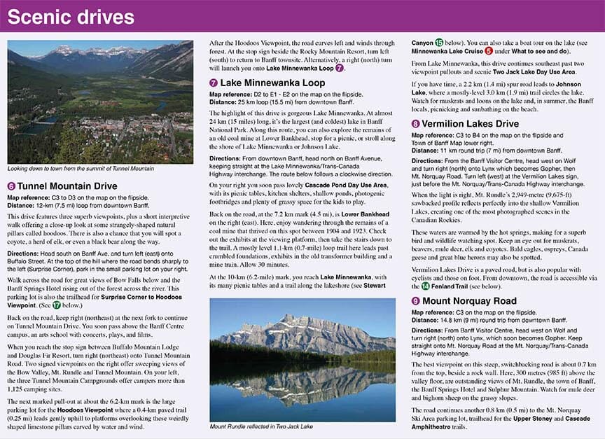 Carte de randonnée - Banff Up-Close (Alberta, Canada) | Gem Trek - 1:35 000 carte de randonnée Gem Trek Publishing