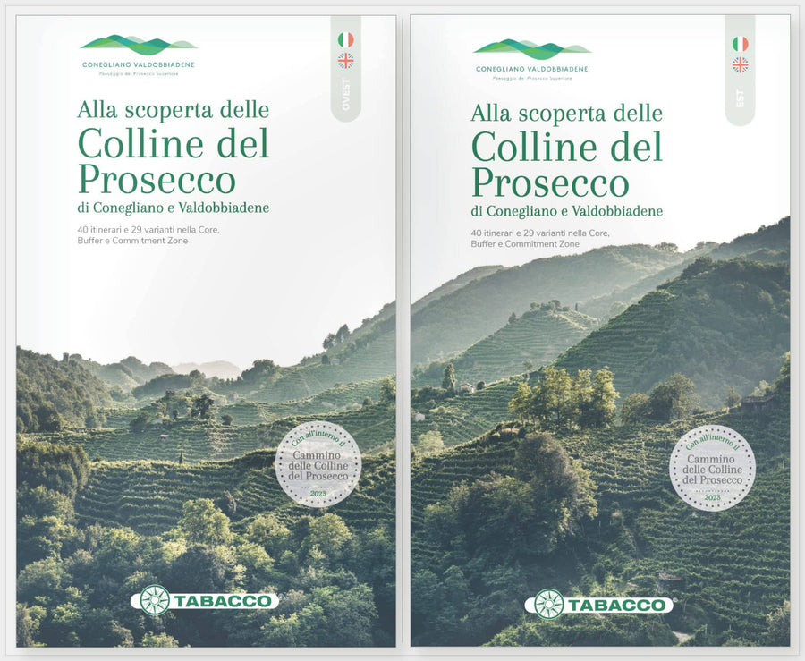 Carte de randonnée - Colline del Prosecco | Tabacco carte pliée Tabacco 