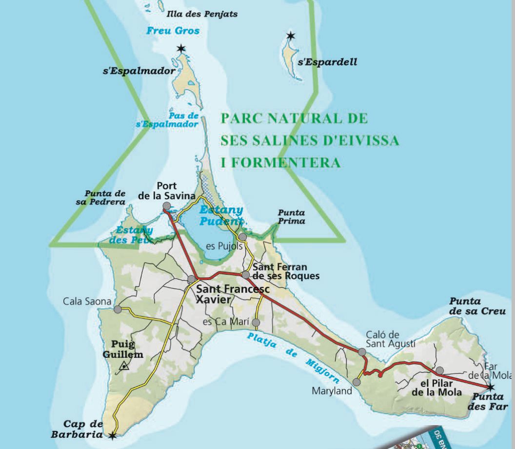 Carte de randonnée - Formentera | Alpina carte de randonnée Editorial Alpina