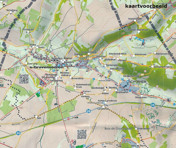 Carte de randonnée n° 35 - Libramont, Libin, Les Troufferies | Mini Planet carte de randonnée Mini Planet 