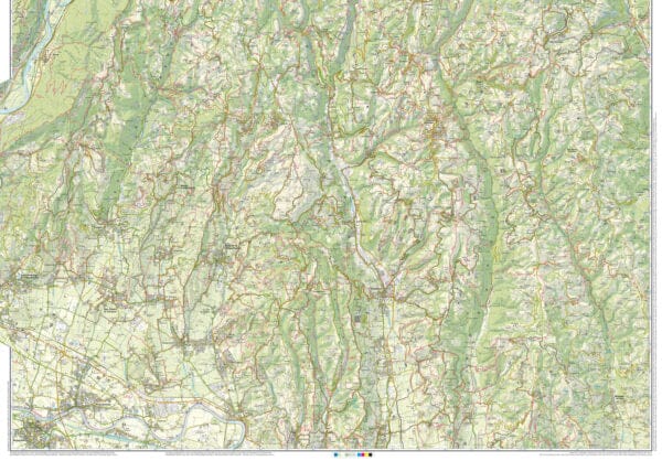 Carte de randonnée n° 59 - Valli della Lessinia, Veronese, Monti Lessini | Tabacco carte de randonnée Tabacco