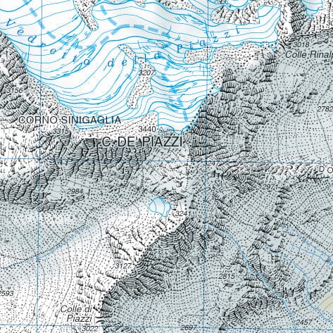 Carte de randonnée n° 69 - Livigno, Bormio, Passo del Bernina (Dolomites) | Tabacco carte de randonnée Tabacco 