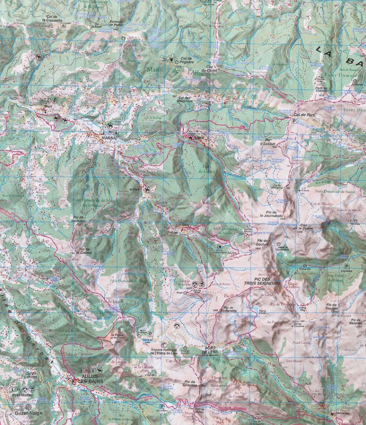 Carte de randonnée n° 7 - Haute-Ariège, Vicdessos, Orlu (Pyrénées) | Rando Editions carte de randonnée Rando Editions