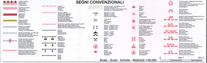 Carte de randonnée n° 9 - Ivrea, Biella e bassa Val d'Aosta | Istituto Geografico Centrale - 1/50 000 carte de randonnée Istituto Geografico Centrale 