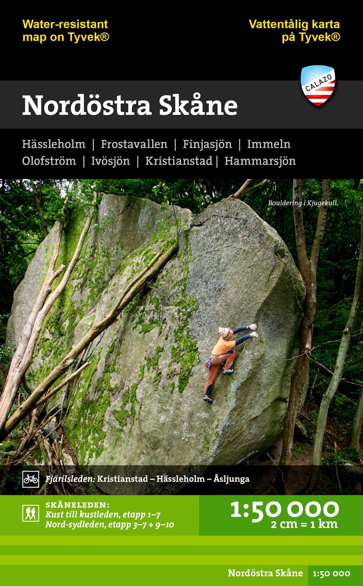 Carte de randonnée - Nordöstra Skåne (Suède) | Calazo carte de randonnée Calazo Default Title