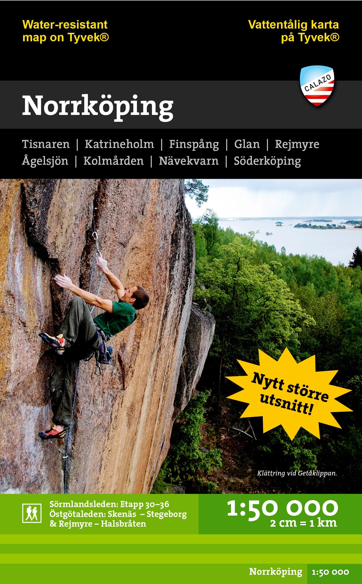 Carte de randonnée - Norrköping (Suède) | Calazo carte de randonnée Calazo Default Title