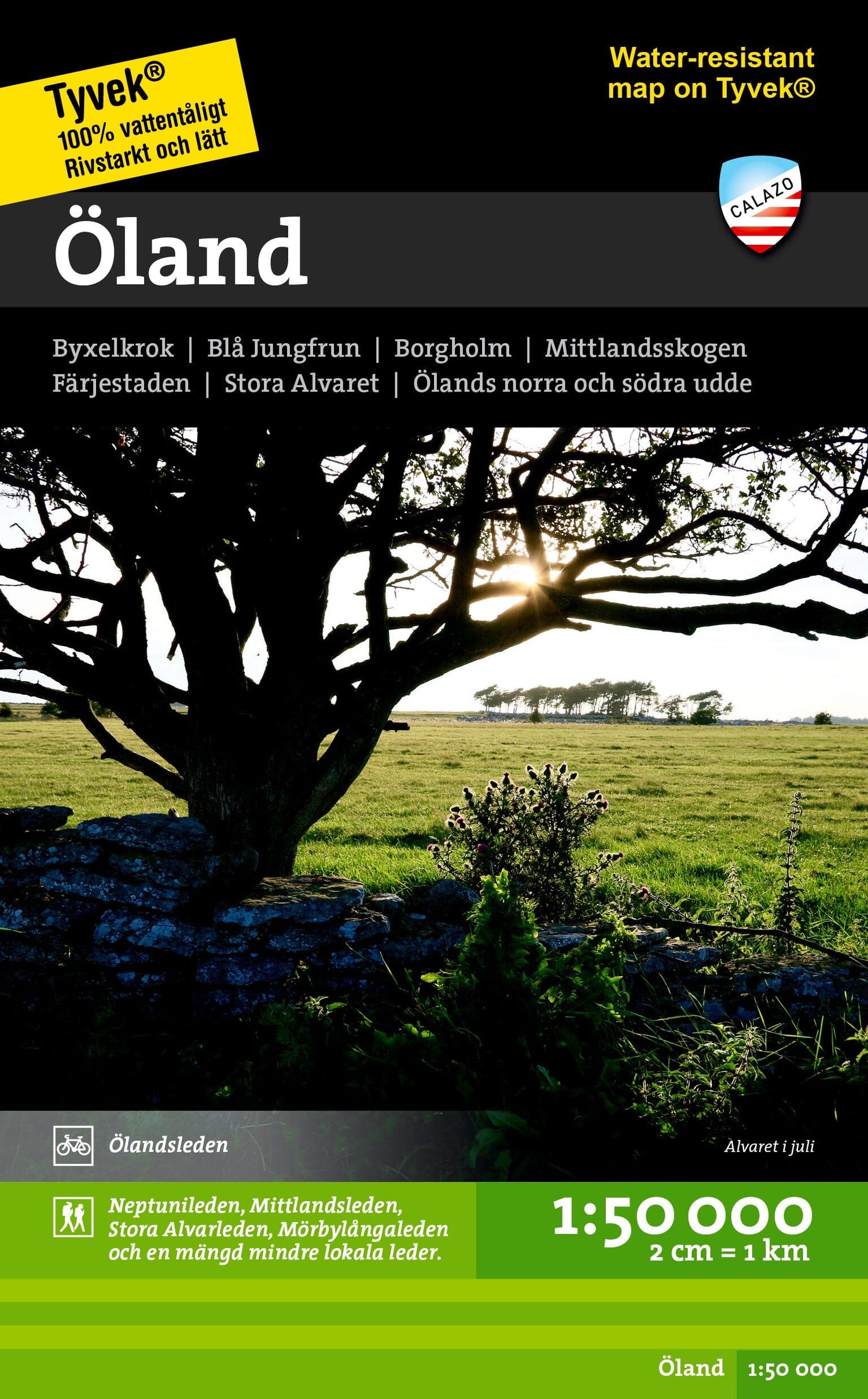 Carte de randonnée - Öland (Suède) | Calazo carte de randonnée Calazo Default Title