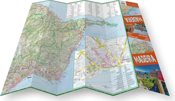 Carte de randonnée plastifiée - Madère | TerraQuest Terra Quest