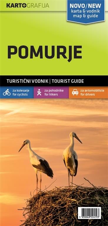 Carte de randonnée - Pomurje (Slovénie) | Kartografija carte de randonnée Kartografija