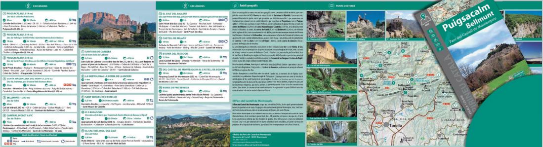 Carte de randonnée - Puigsacalm, Bellmunt (Pyrénées Catalanes, Espagne) | Alpina carte de randonnée Editorial Alpina