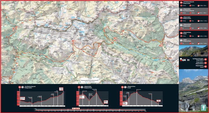 Carte de randonnée - Senda Pirenaica GR11, Cabo Higer-Cap de Creus (Catalogne) | Alpina carte pliée Editorial Alpina 