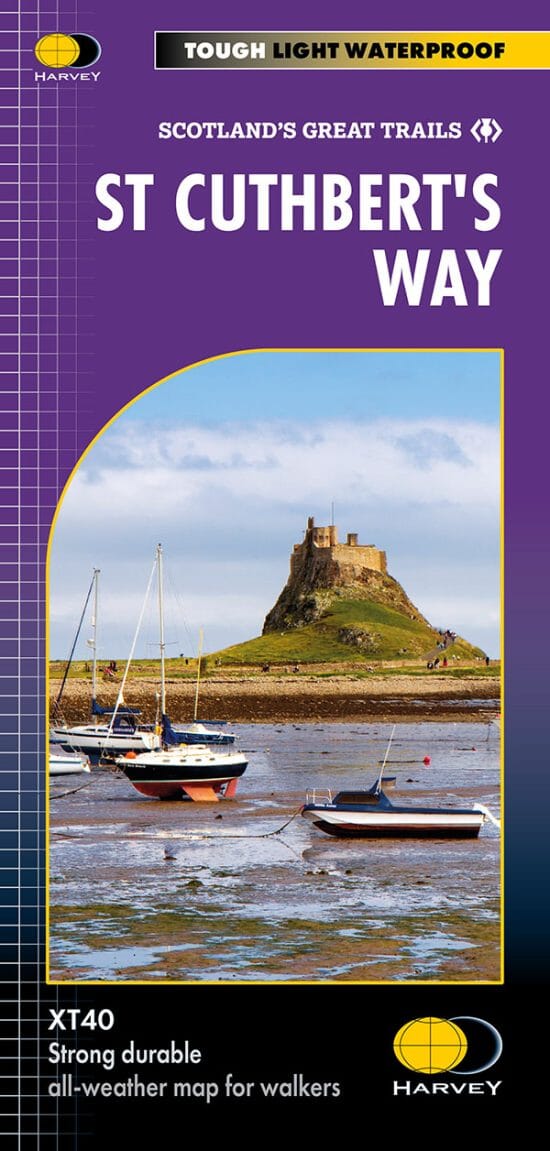 Carte de randonnée - St Cuthbert's Way XT40 | Harvey Maps - National Trail maps carte de randonnée Harvey Maps