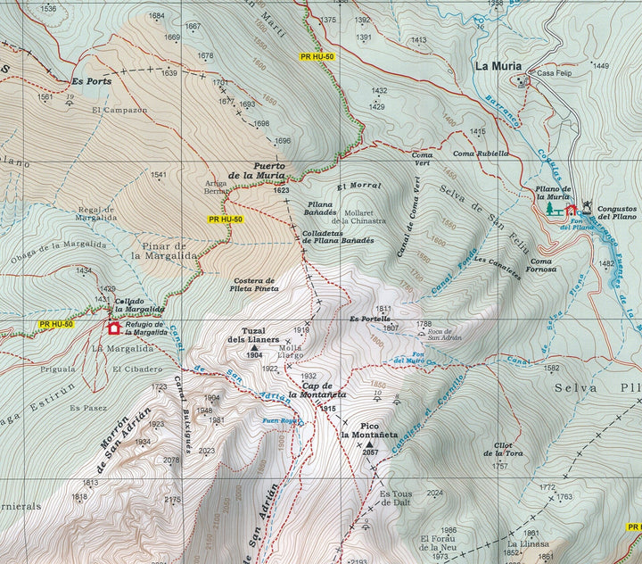 Carte de randonnée - Turbon, Alto Valle de Isabena | Alpina carte de randonnée Editorial Alpina 